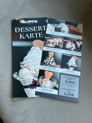 Dessertkarten